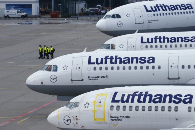 Lufthansa cancels 35 flights on Sunday as strike enters fifth day