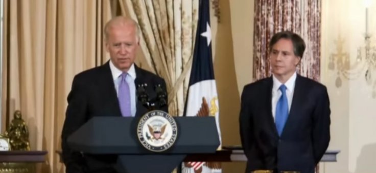 Joe Biden and Anthony Blinken Joe Biden and Anthony Blinken