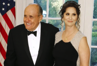Rudy Giuliani and Maria Ryan