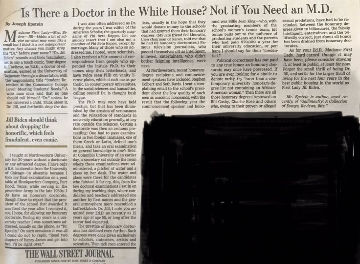 WSJ Op-Ed