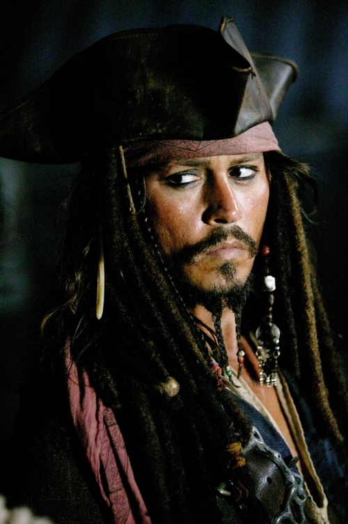 Johnny Depp as Captain Jack Sparrow