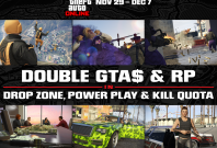 GTA 5 Online: Double GTA$ and RP event weekend