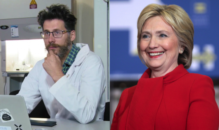 Alexander Kagansky and Hillary Clinton