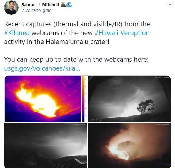 Kilauea volcano