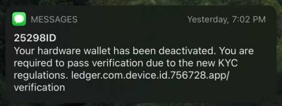 Ledger phishing attack Ledger phishing attack