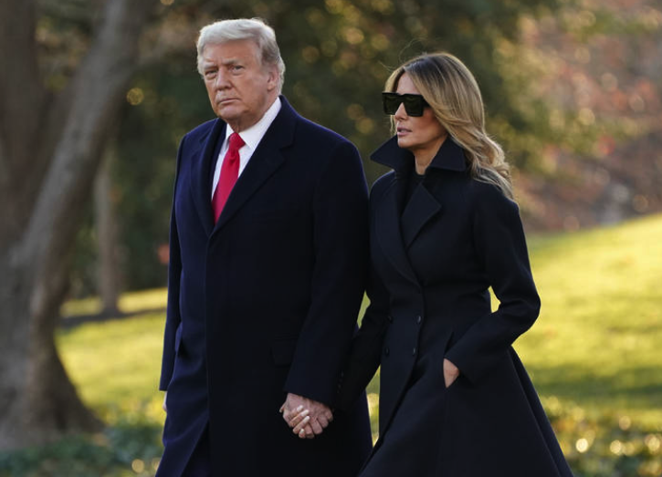 Donald and Melania Trump