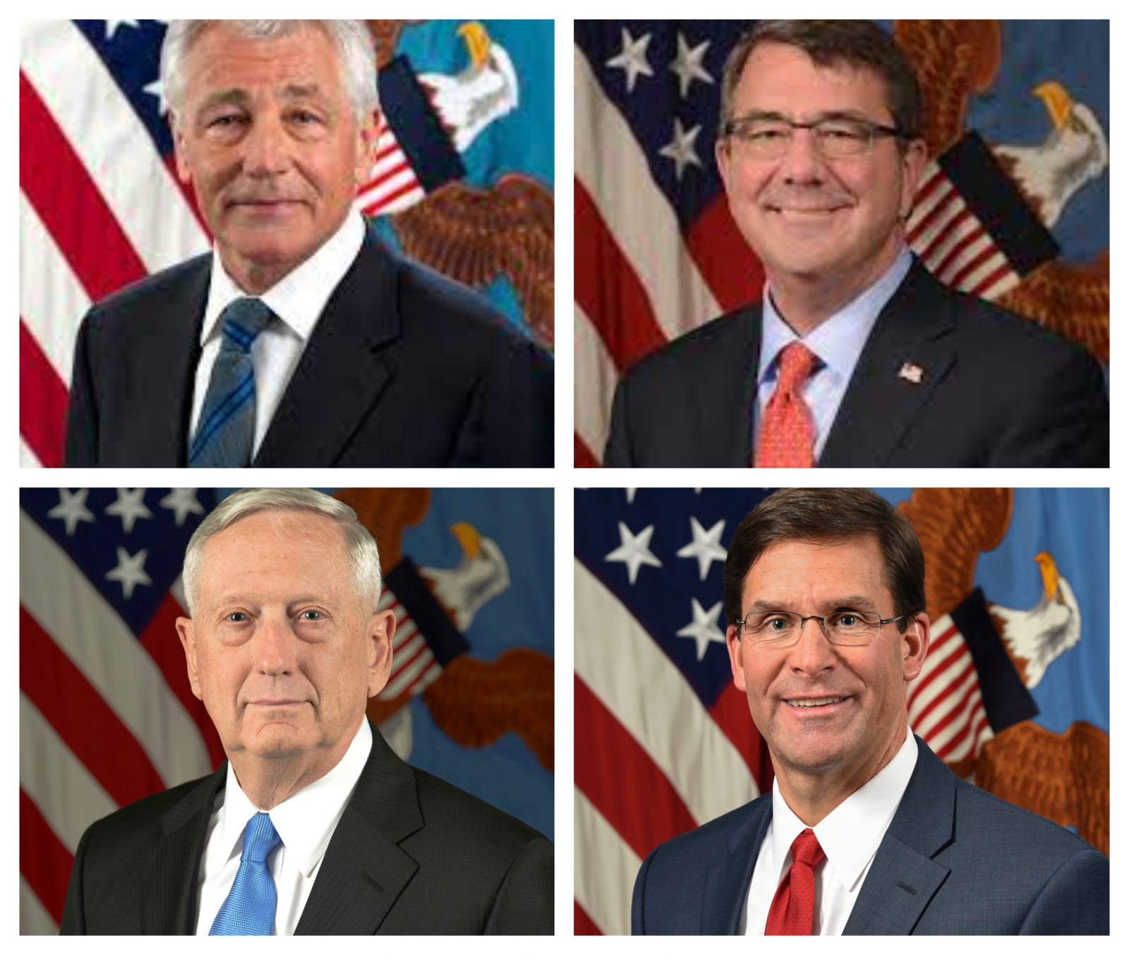 10 Former Pentagon Chiefs Warn Trump Over Using Military To Change US ...