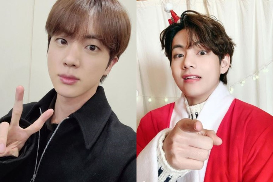 BTS Jin beats V Cha Eun woo Kai TOP to become Most Handsome K