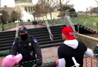 Trump supporters storm Capitol building 