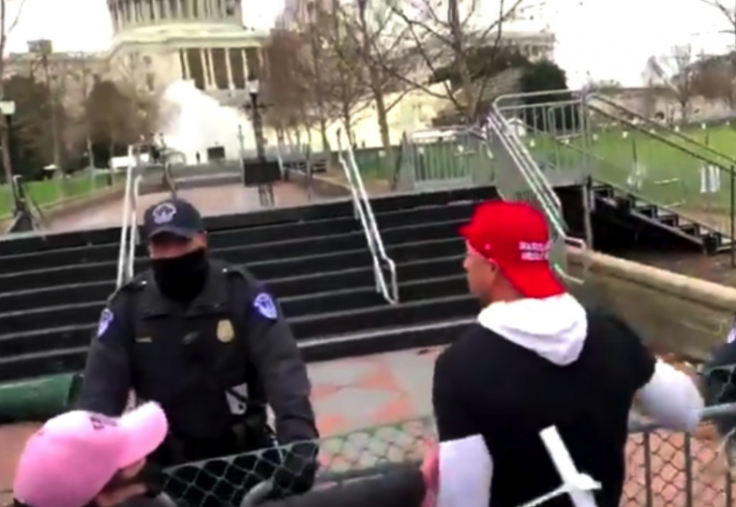 Trump supporters storm Capitol building 