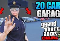 GTA 5 Online: 20 car garage