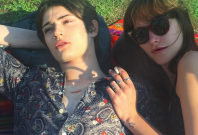 Harry Brant and Cat McNiel Harry Brant and Cat McNiel