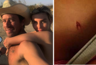 Armie Hammer and Paige Lorenze Armie Hammer and Paige Lorenze