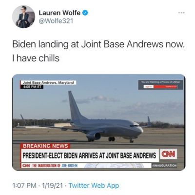 Lauren Wolfe tweets