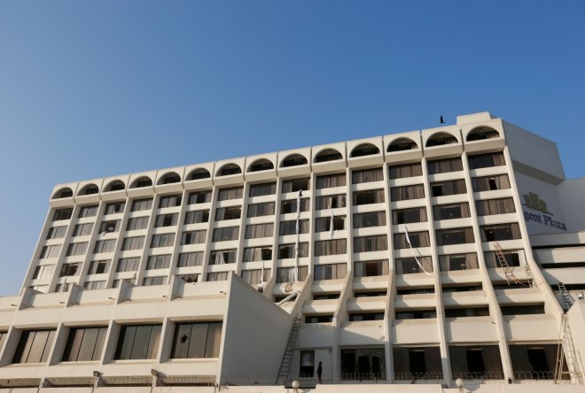 At least 11 killed, more than 75 injured in fire at Karachi's Regent Plaza hotel At least 11 killed, more than 75 injured in fire at Karachi's Regent Plaza hotel