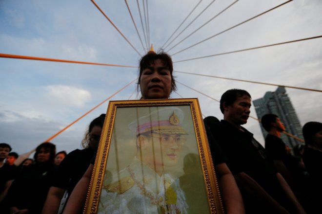 Thais celebrate late King Bhumibol's birthday by mass gathering