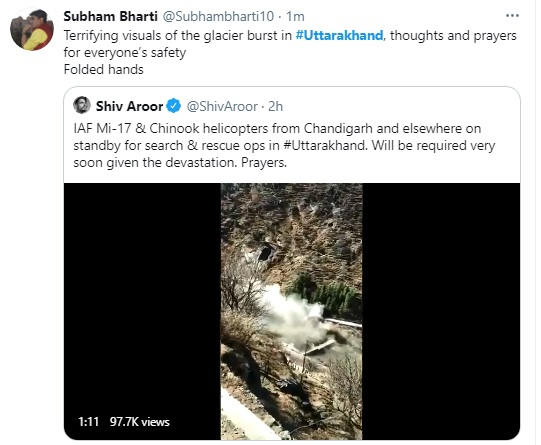chamoli avalanche. chamoli avalanche.