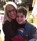 Laura Berman and her son, Samuel