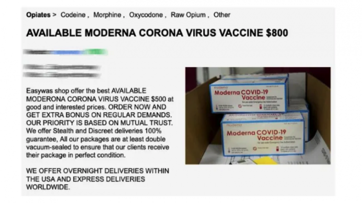 COVID-19 vaccine ad