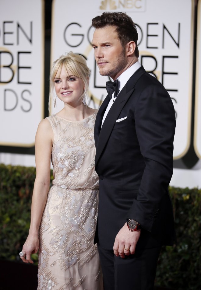 Anna Faris and Chris Pratt