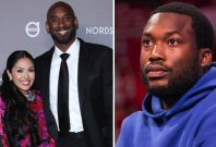 Vanessa and Kobe Bryant and Meek Mill Vanessa and Kobe Bryant and Meek Mill