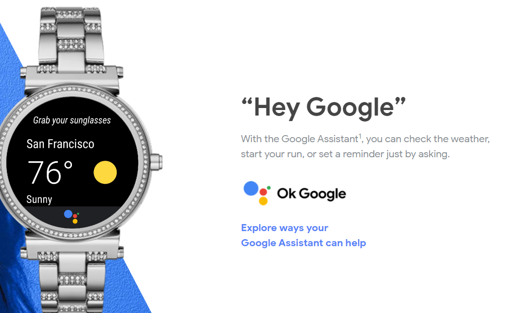 ok google smartwatch