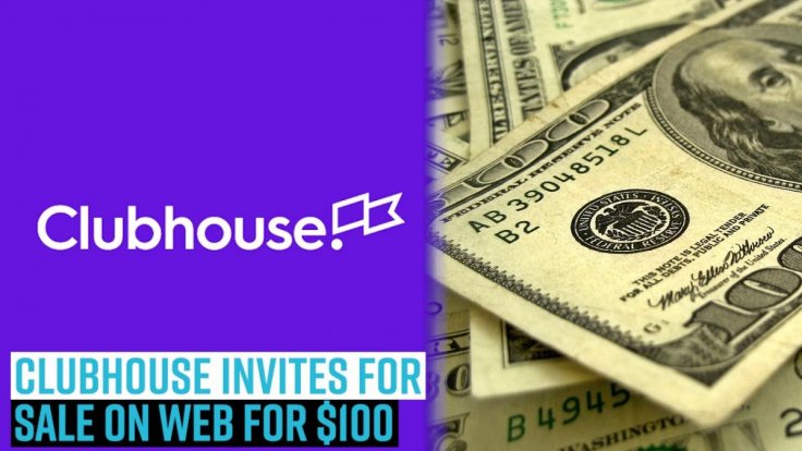 clubhouse-invites-for-sale-on-web-for-100