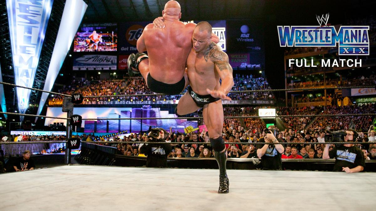 The Rock vs Steve Austin