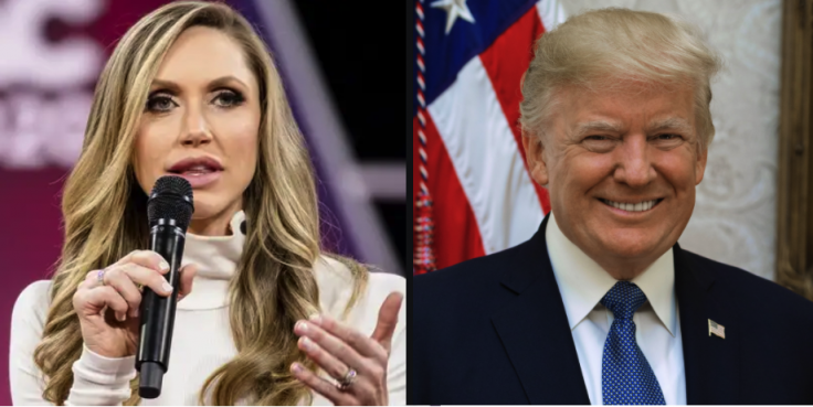 Lara Trump and Donald Trump