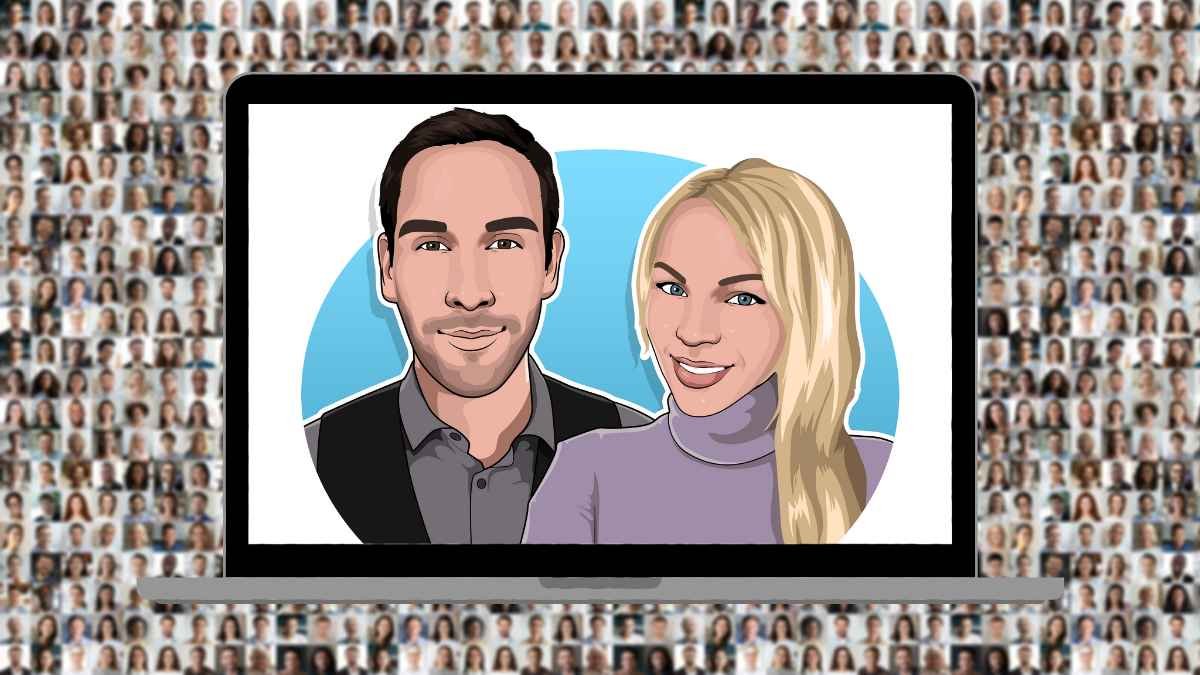 Dennis Koutoudis and Emily Pappas