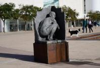 Netanyahu naked statue Netanyahu naked statue