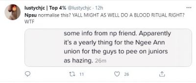 NPSU hazing