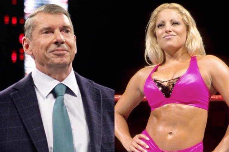 Vince McMahon and Trish Stratus