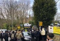 Muslims Protest in Batley Grammar School overProphetMohammedCartoons