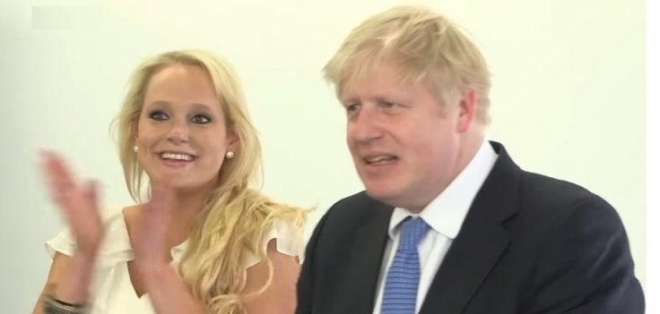 Boris Johnson with Jennifer Arcuri