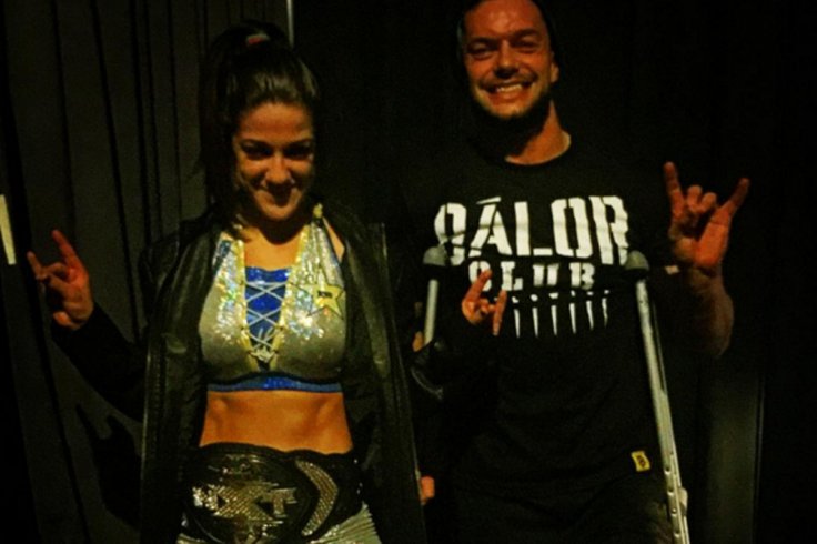 Bayley and Finn Balor