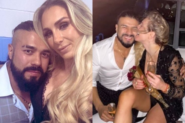 Andrade and Charlotte Flair.