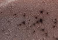 Giant Spider Like Formation on Mars Planet