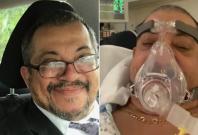 Francisco Cosme hospitalized Coronavirus despite fully vaccinated