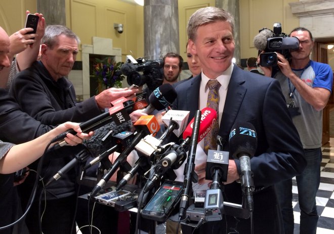 Bill English elected New Zealand prime minister; focus now cabinet reshuffle