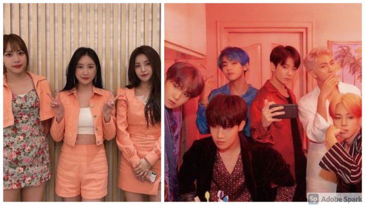 Brave Girls and BTS