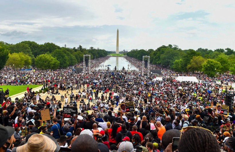 20,000 Protesters Hit DC Streets Marking Anniversary of 1963 March on ...