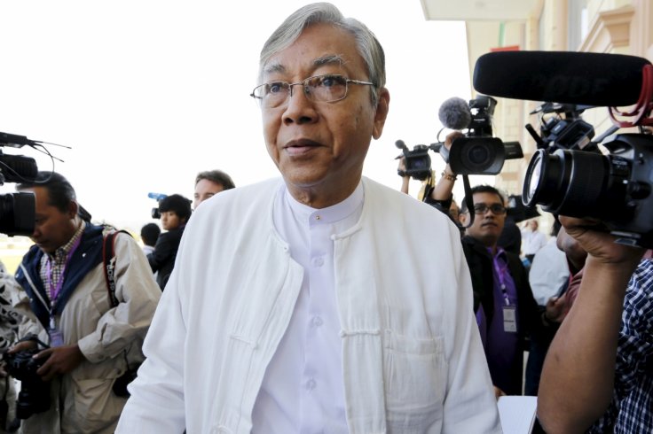 U Htin Kyaw NLD candidate for Myanmar presidential election