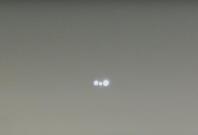 UFOs above air base