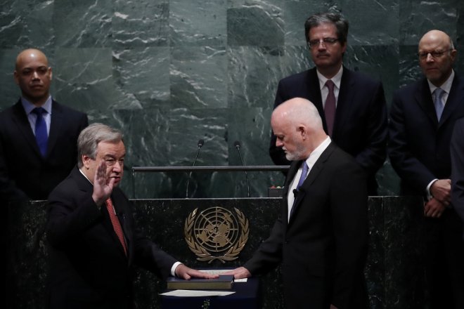 Antonio Guterres calls for changes at UN as he takes office Antonio Guterres calls for changes at UN as he takes office