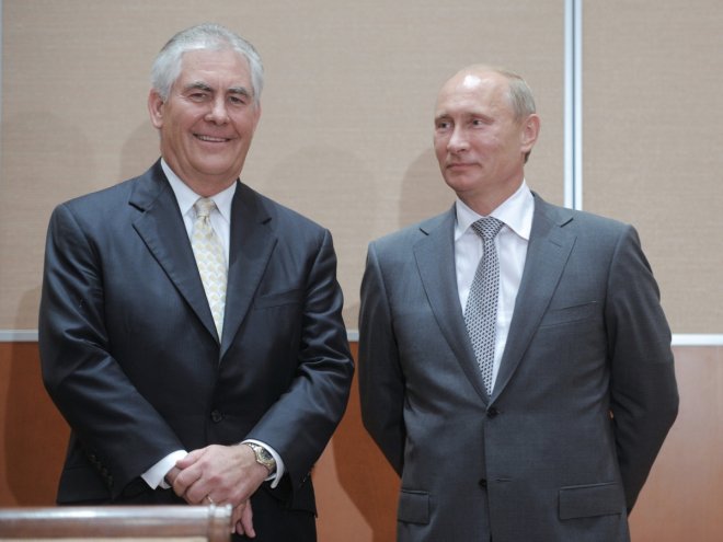 Trump names oilman and Russophile Rex Tillerson as next secretary of state