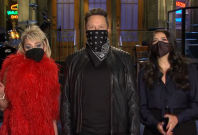 Elon Musk Miley Cyrus SNL Show