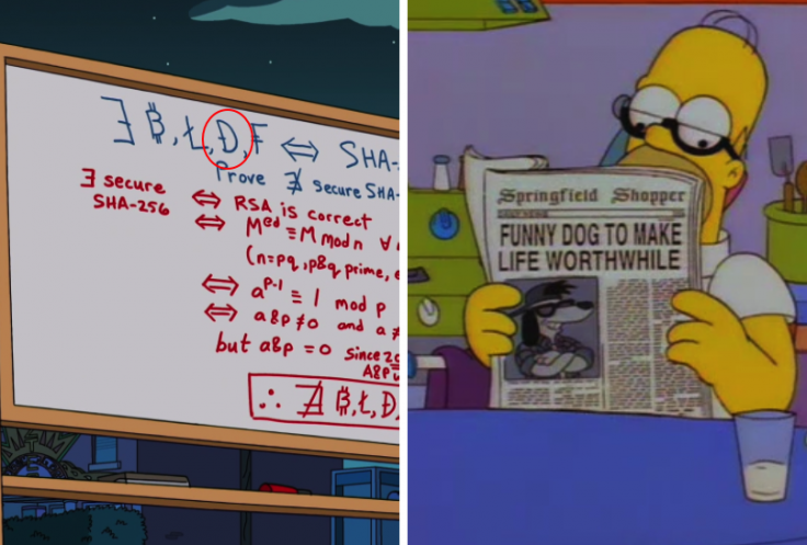 The Simpsons dogecoin prediction,