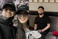Han Ye-seul with her Boyfriend Han Ye-seul with her Boyfriend