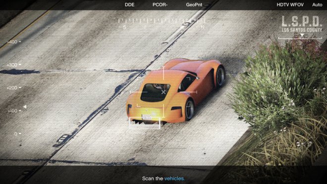 GTA Online: Scan for special vehicles